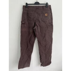 Vintage Carhartt Chocolate Brown Pants 36x36 tall